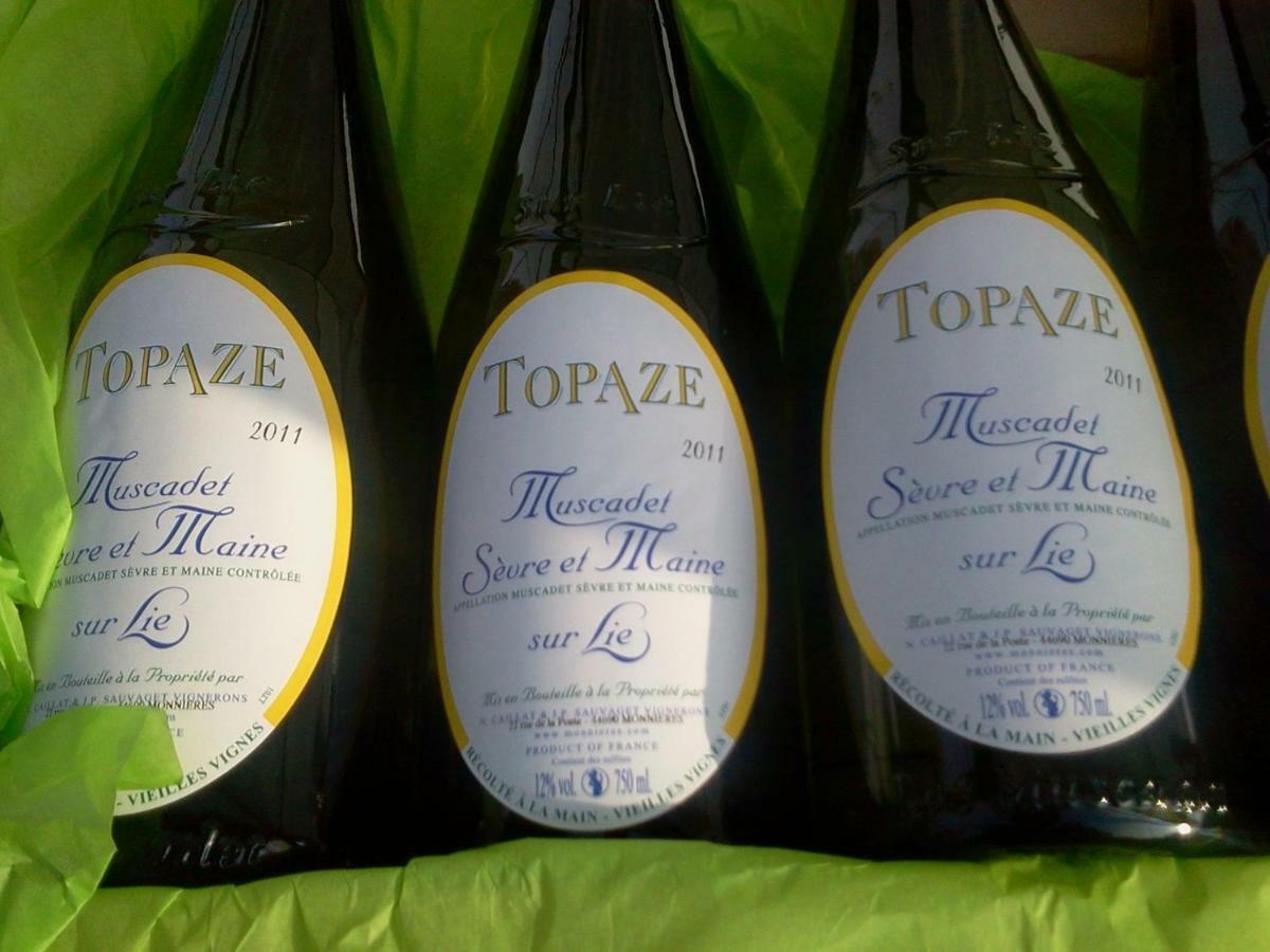 Topaze Sejour Chez Le Vigneron Monnieres  Eksteriør bilde